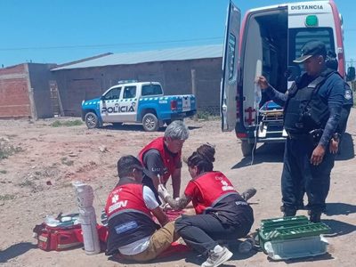 La ambulancia tardó más de una hora y un hombre murió en Valentina Norte Rural