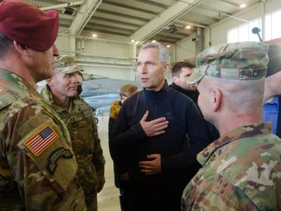 OTAN aumentará fuerza de reacción rápida y apoyo a Ucrania
