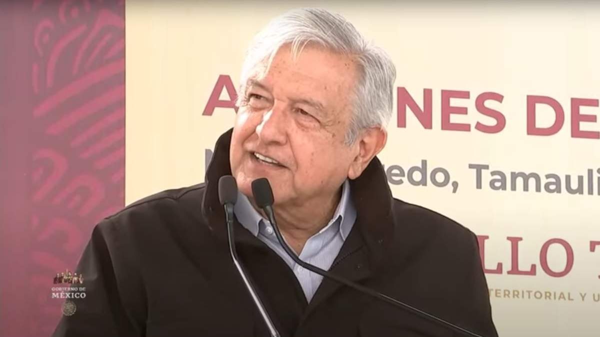 AMLO acortó su discurso en Nuevo Laredo, Tamaulipas