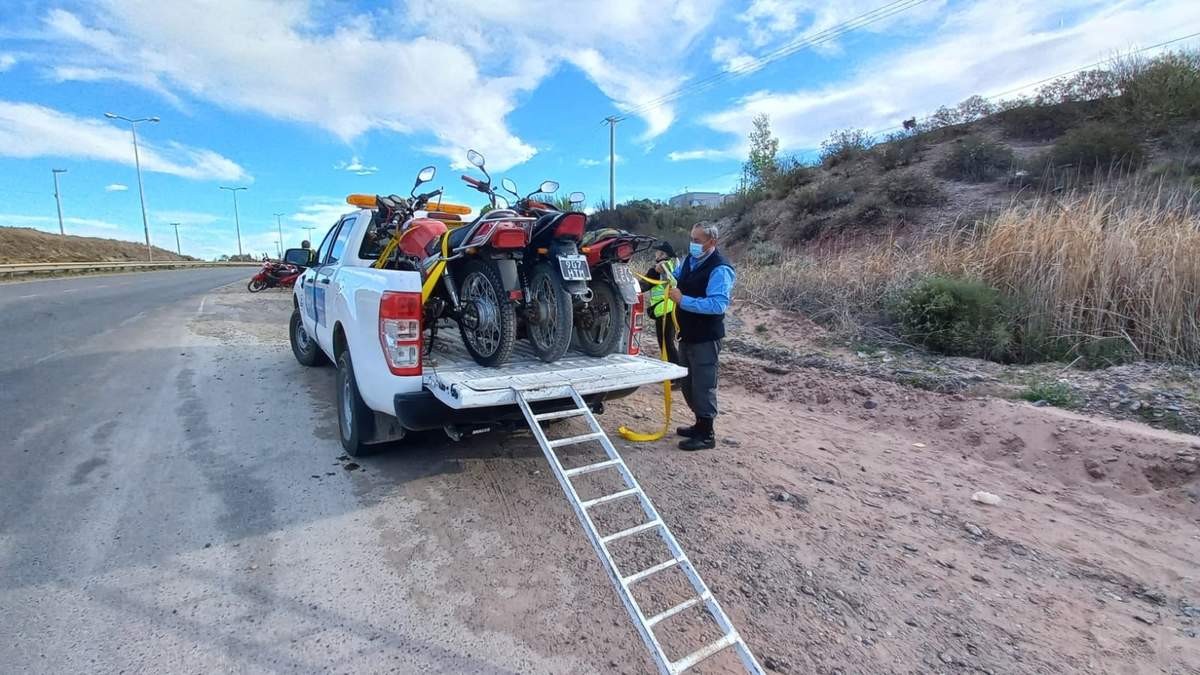 Operativos de tránsito en Neuquén. Fuente: (Twitter)