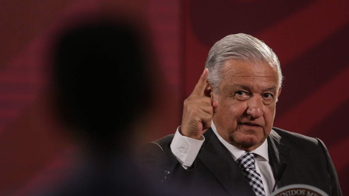 El presidente López Obrador