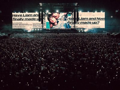 Un hombre murió al caer durante un concierto de Oasis en el estadio de Wembley de Londres