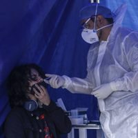 Habilitan otro macroquiosco para detección de covid-19 en la CDMX