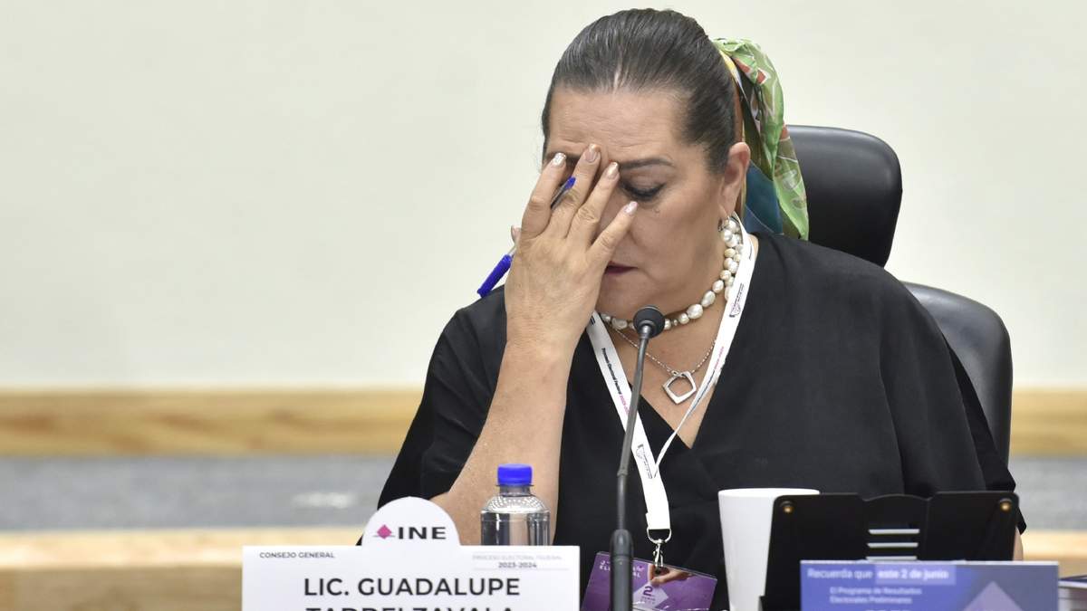 La consejera presidenta delINE, Guadalupe Taddei
