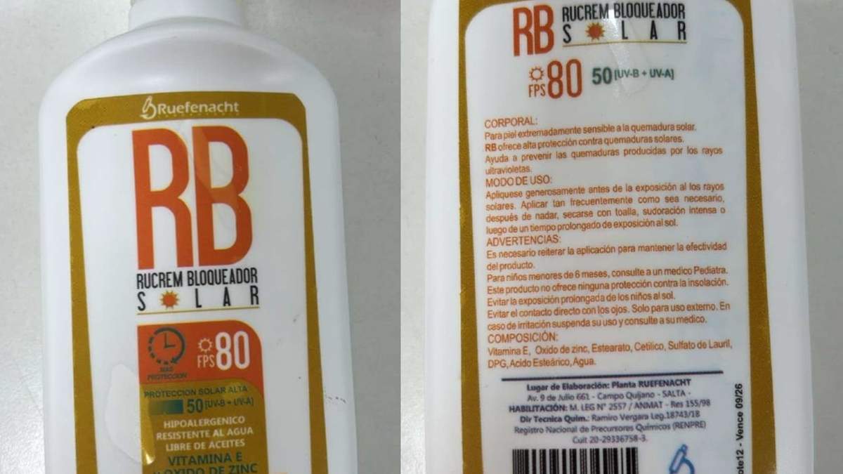 La ANMAT prohibió productos cosméticos