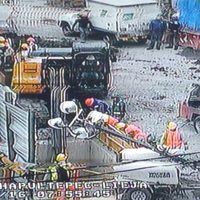 Reportan derrumbe en obra de avenida Chapultepec (Video)