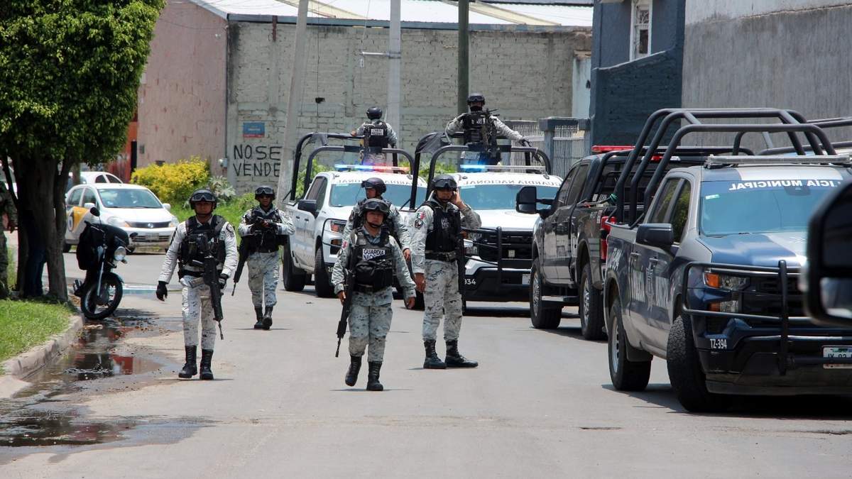 Fuerzas federales y estatales acudieron al sitio donde ocurrió el homicidio