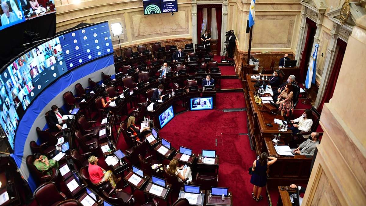 El Senado tratará el acuerdo con el FMI. Fuente: (Twitter)