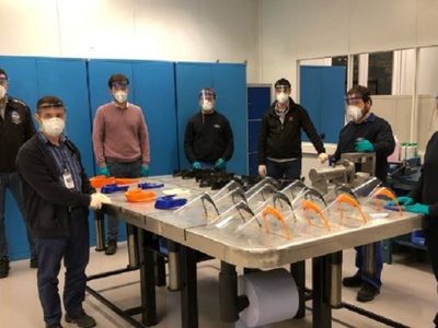 Ford producirá protectores faciales para personal sanitario