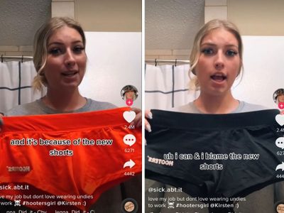 Empleadas de Hooters critican nuevo uniforme y lo comparan con ropa interior