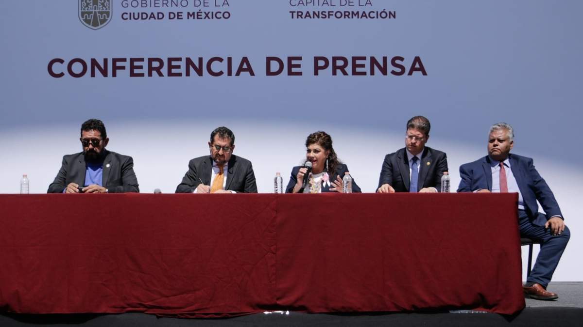 La conferencia de prensa de Clara Brugada