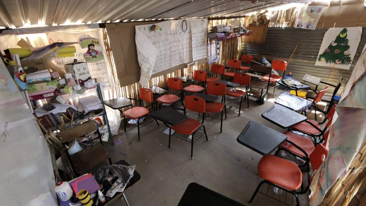 Una escuela en Oaxaca