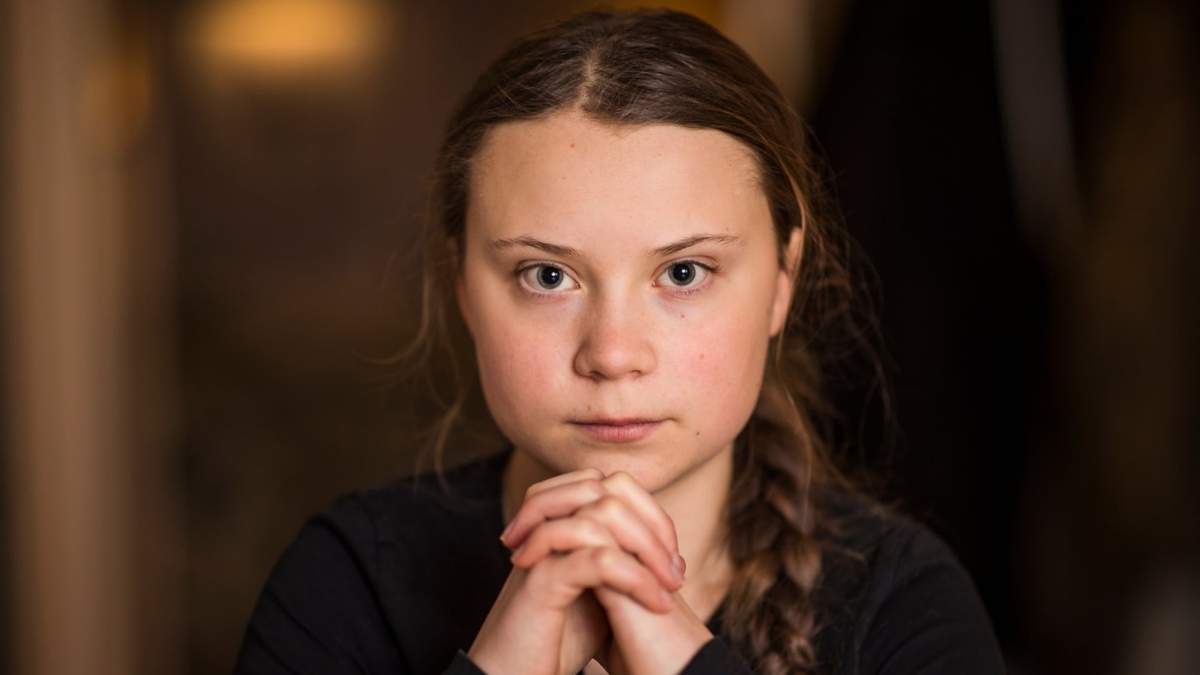 Greta Thunberg, líder ambientalista de origen sueco. Fuente: (Twitter)