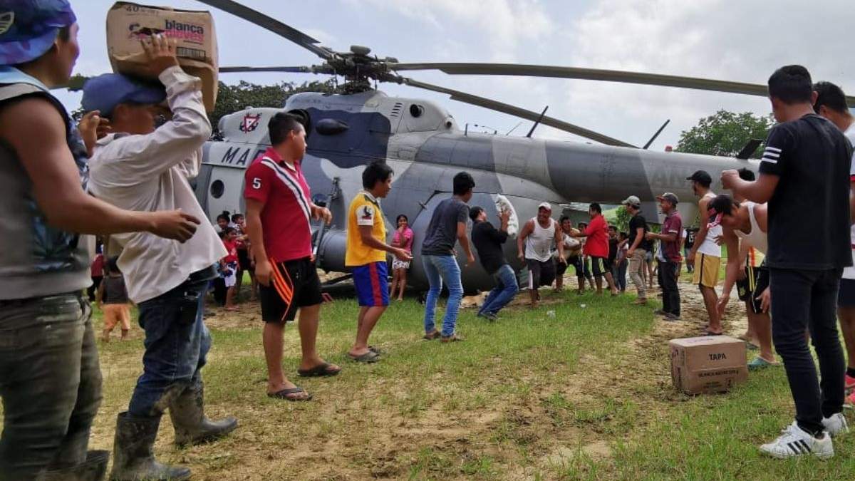 Operativo de la Semar en Chiapas