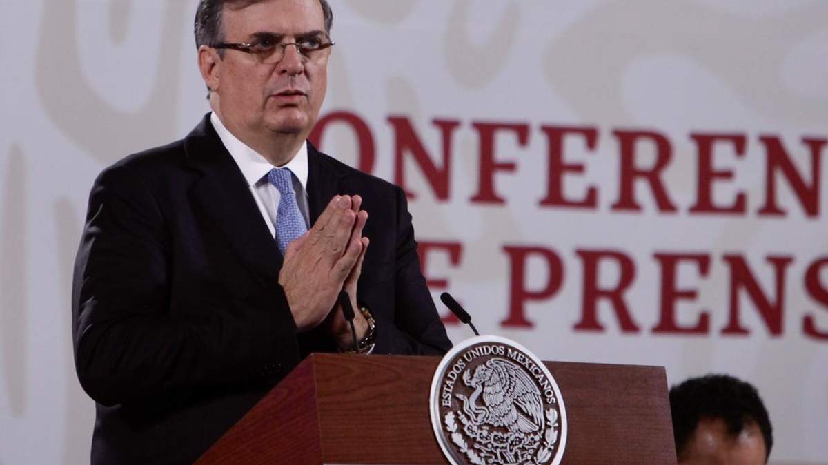 Ebrard afirmó que el gobierno expresó su descontento con EU por el caso Cienfuegos. Foto: Germán Canseco