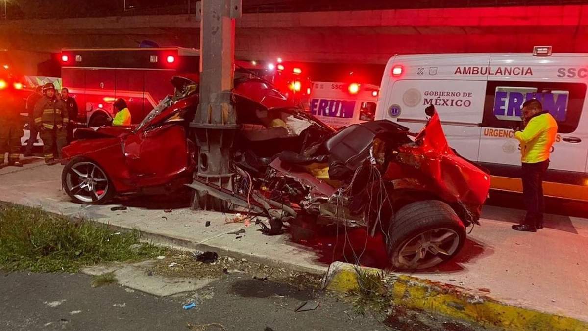El vehículo accidentado