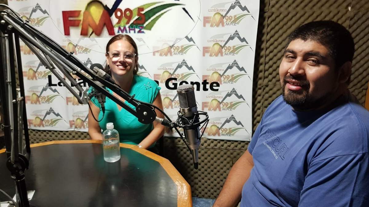 Mercedes Lamarca y Willi Hoingo. Fuente: (Twitter)