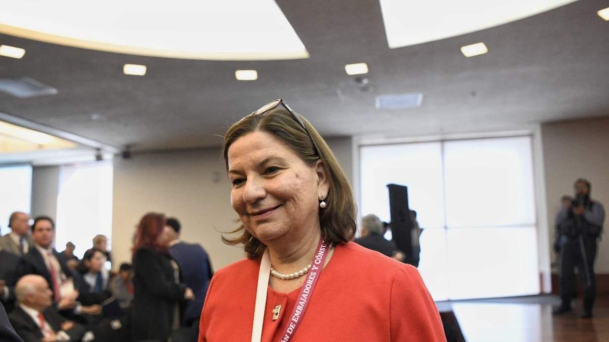 La embajadora Martha Bárcena Coqui