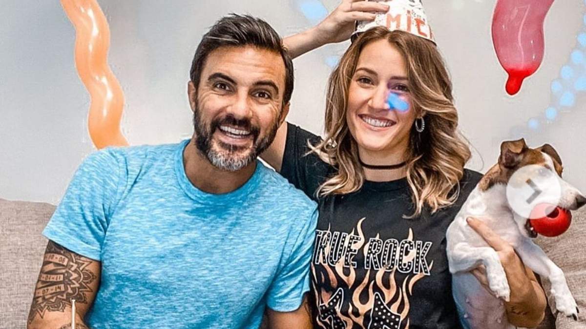 Fabián Cubero y Mica Viciconte. Fuente: (Instagram)
