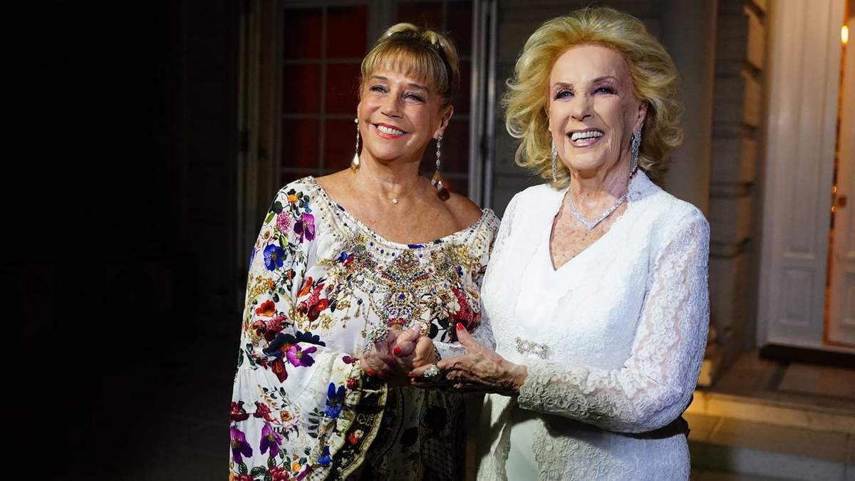Marcela Tinayre y Mirtha Legrand. Fuente: (Instagram)