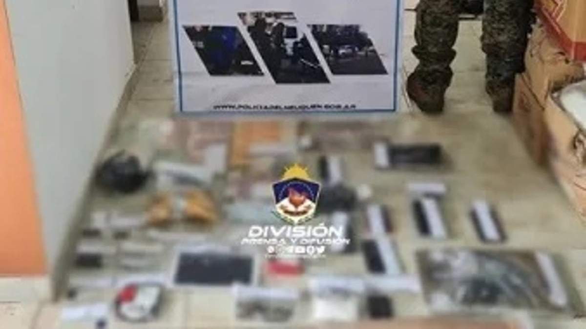 La Policía desbarató kiosco narco. Fuente: (Prensa Policía)