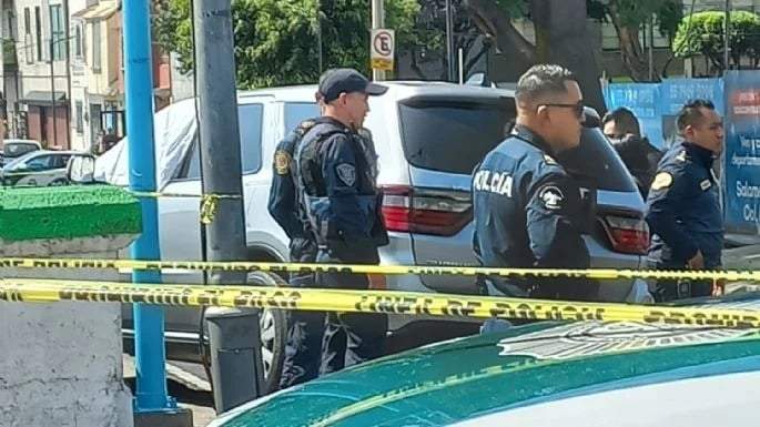 La camioneta en la que fue ejecutada la abogada