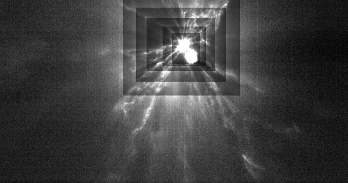 El impacto de la nave DART contra el asteroide Dimorphos