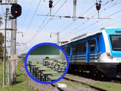 Habló Hernán Bergstein, el docente que dictó clases a sus alumnos en el Tren Roca para defender la universidad pública