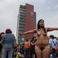 "Fue feminicidio, fue un crimen de Estado”, claman cientos de mujeres en CU