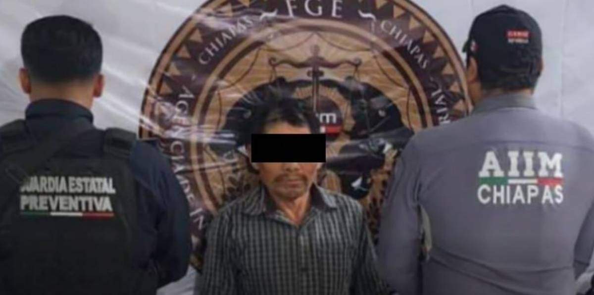Daniel "N", presunto feminicida de una niña de 3 años de Chiapas