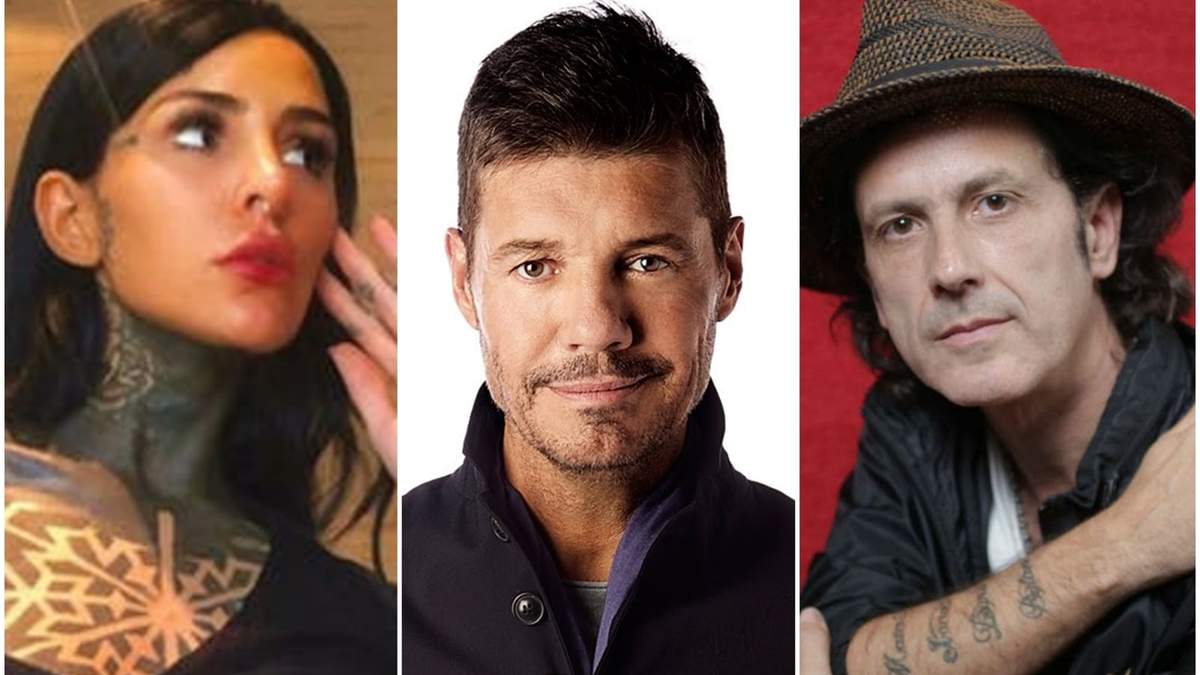 Marcelo Tinelli, Cande y Coti Sorokin. Fuente: (Minuto Neuquén)
