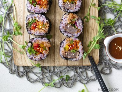 Ideal para la merienda: la receta de kimbap que se hace en sencillos pasos