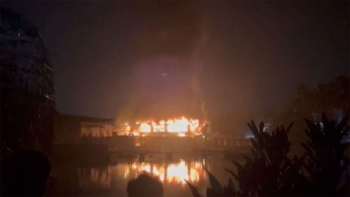 El fuego consumió muy rápido las instalaciones, como suele pasar en estos casos