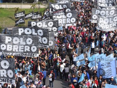 ¡Menos mal! Suspendieron la manifestación del Polo Obrero