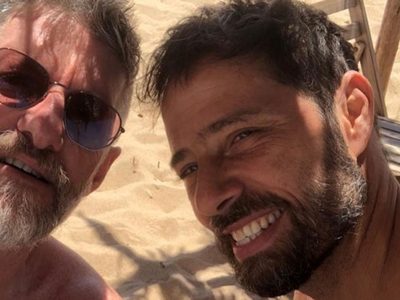 Las románticas vacaciones de Luis Novaresio y su novio...¡viva el amor!