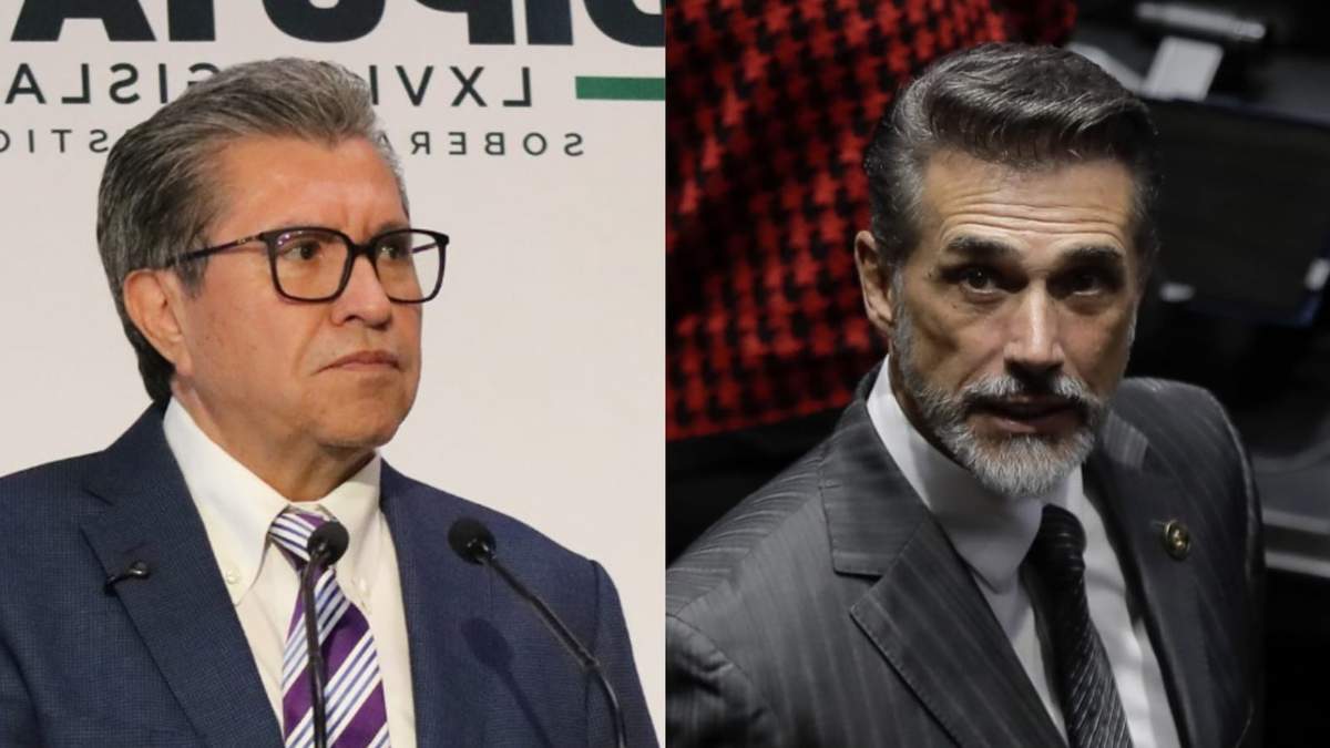 Los diputados Ricardo Monreal y Sergio Mayer