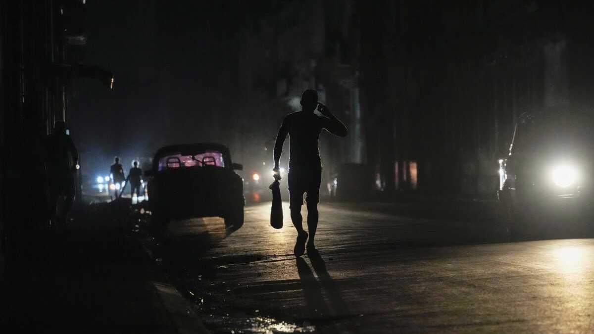 Sin electricidad en Cuba
