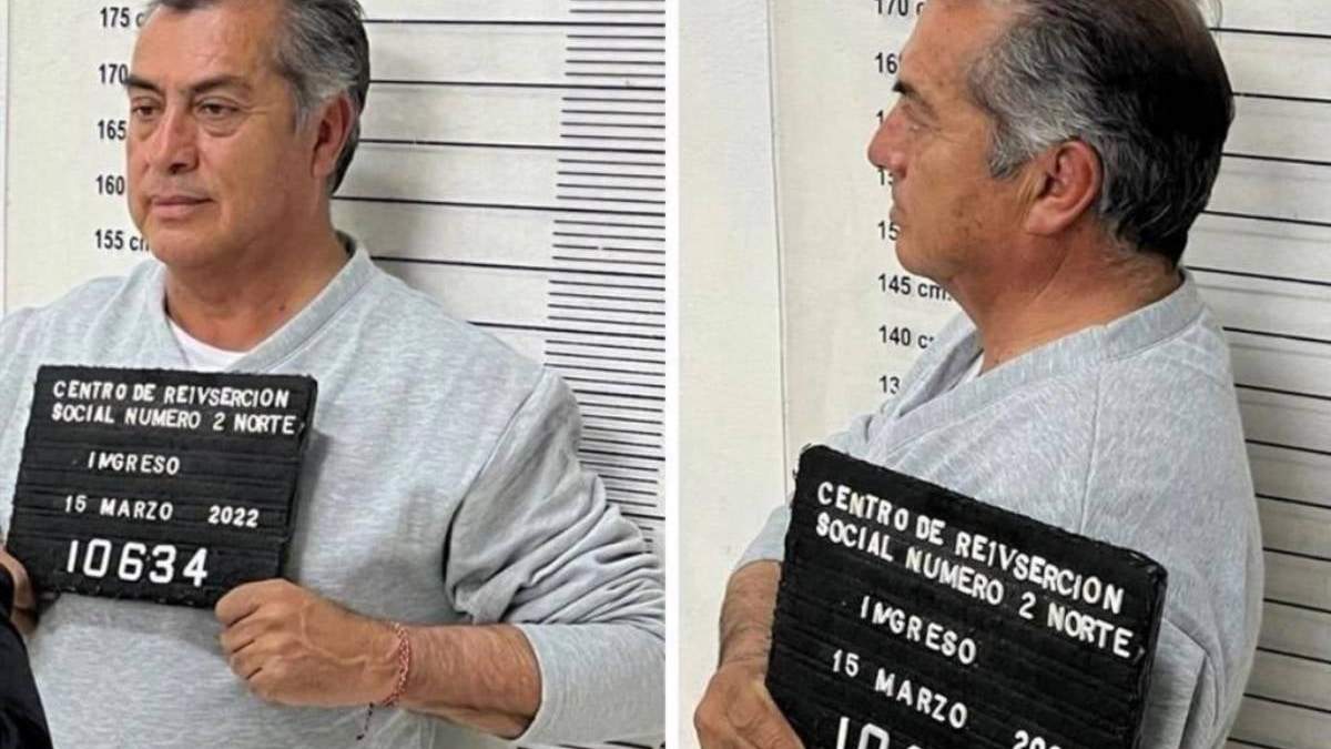 Jaime Rodriguez Calderon El Bronco fichado en el penal de Apodaca