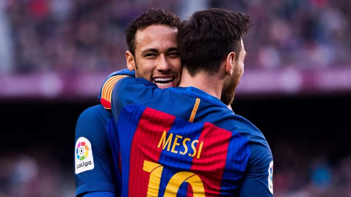 Lionel Messi y Neymar. Fuente: (X)