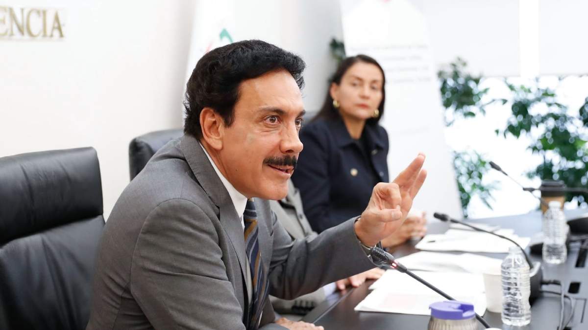 El exgobernador de Hidalgo en su comparecencia