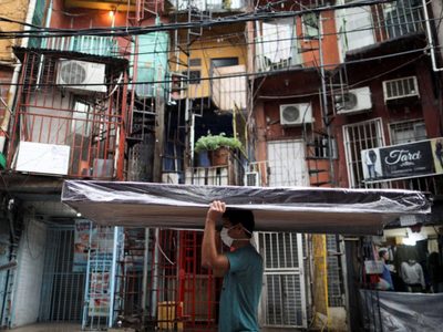 Barrios vulnerables: el Gobierno construye un centro de aislamiento para la Villa 31
