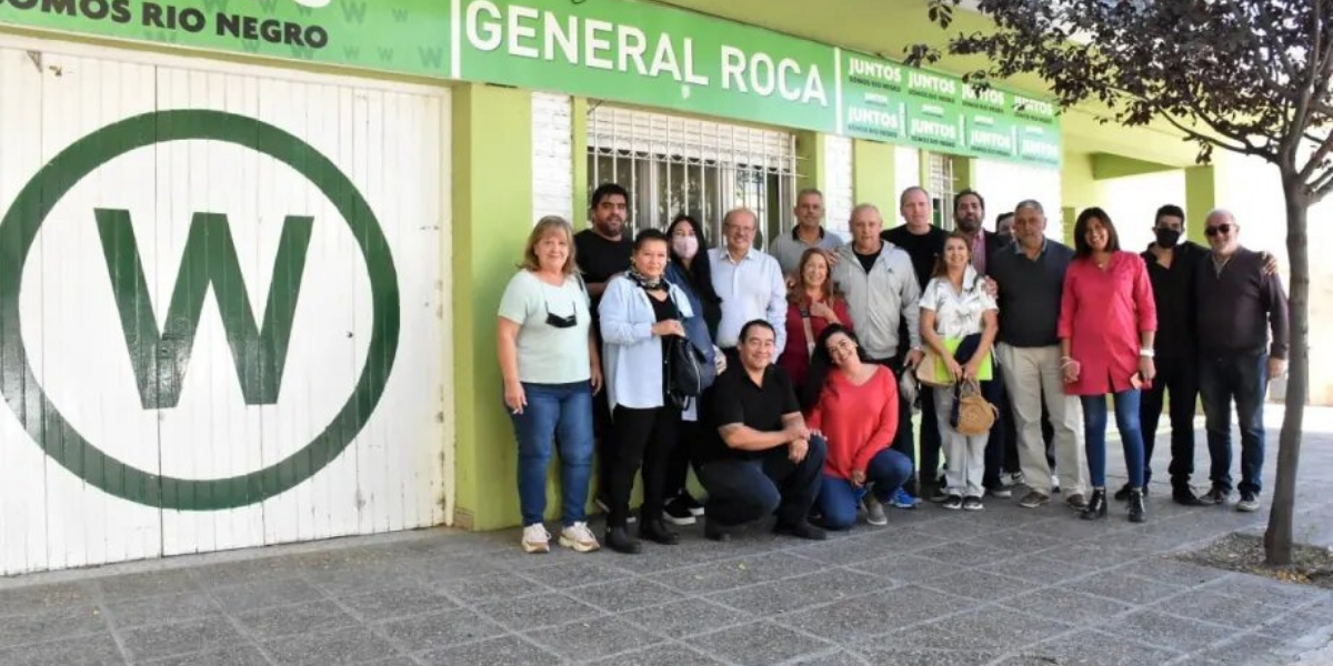 Juntos Somos Río Negro en General Roca. Fuente: (Twitter)