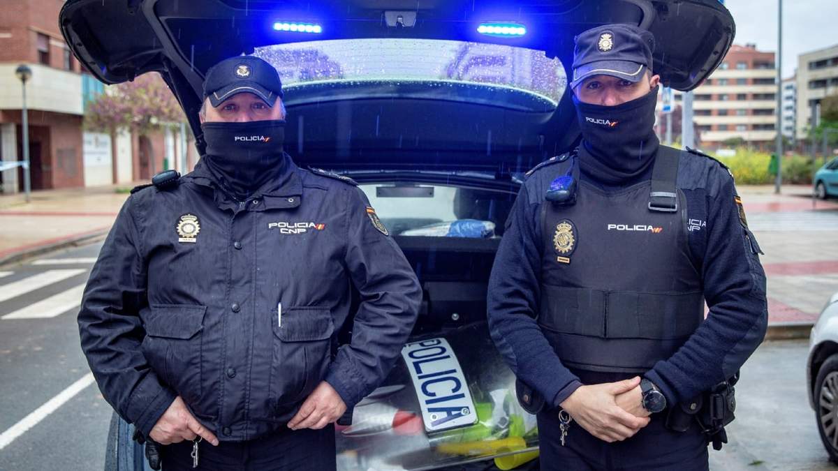 La policía realiza los controles de manera estricta. Fuente: (Twitter)