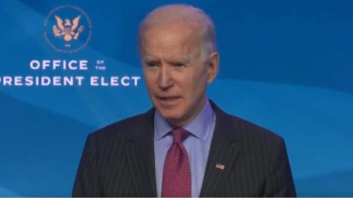 El presidente de Estados Unidos, Joe Biden, aceptó el triunfo de Trump