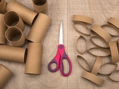 No tires los rollos de papel higiénico y recíclalos con esta idea perfecta para decorar cualquier fiesta