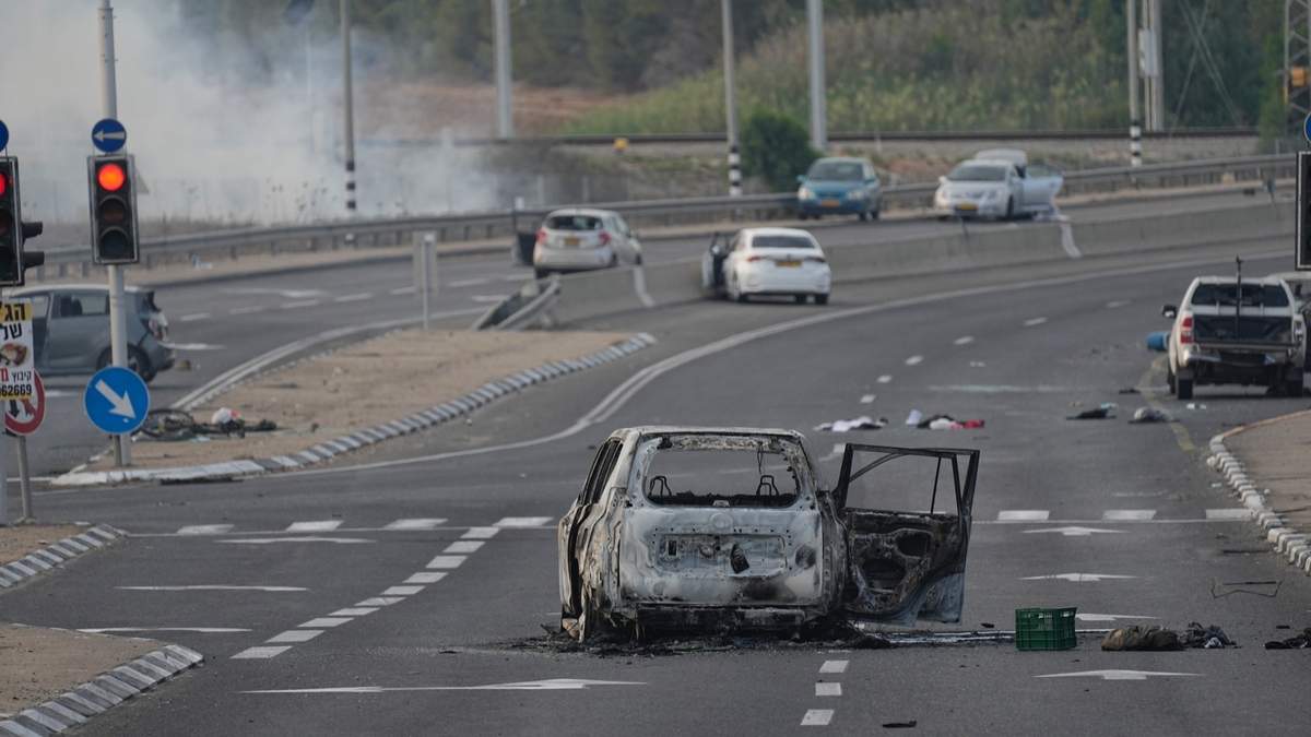 Zona de guerra en Israel y Franja de Gaza