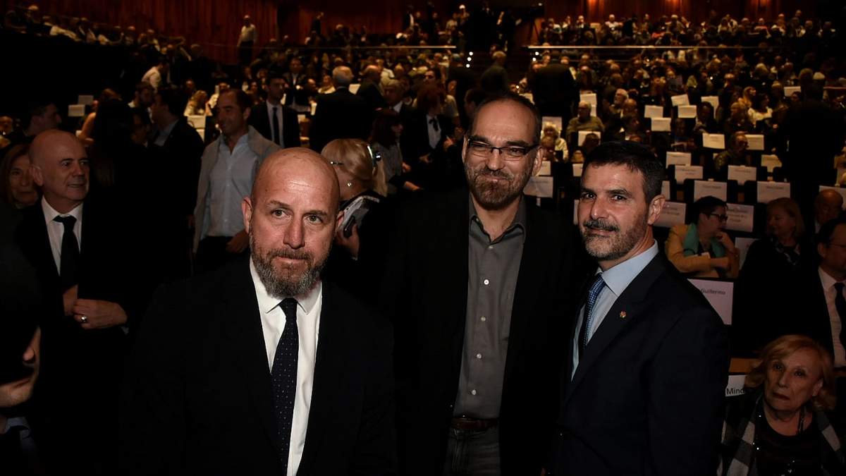 Los diputados denunciados en un evento. Fuente: (Twitter)