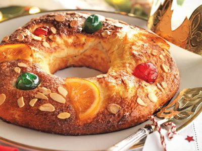 Ideal para el mate o para vender: la receta original de la rosca de Reyes más rica que hayas probado