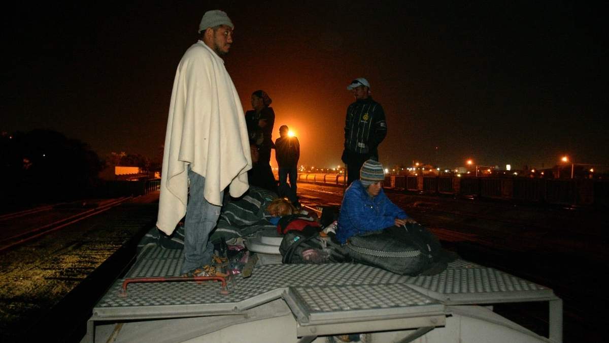 El peregrinar de los migrantes hacia EU