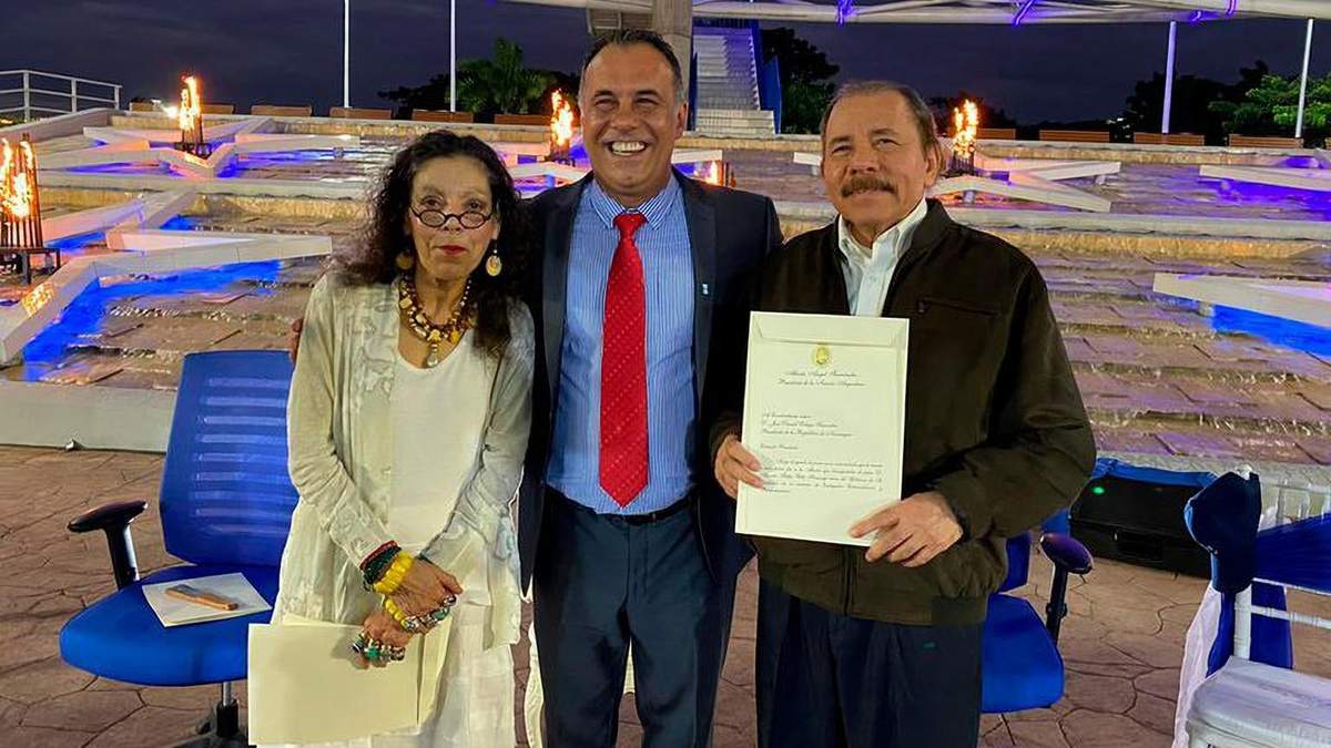 Daniel Capitanich, embajador de Argentina en Nicaragua. Fuente: (Twitter)